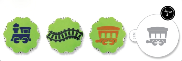 Stencil Set - Train